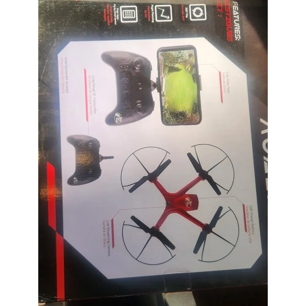 Bass Pro Shops Xcalibur Remote-Control Quadcopter Drone with Camera
